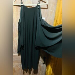 New woman’s dress with open shoulder